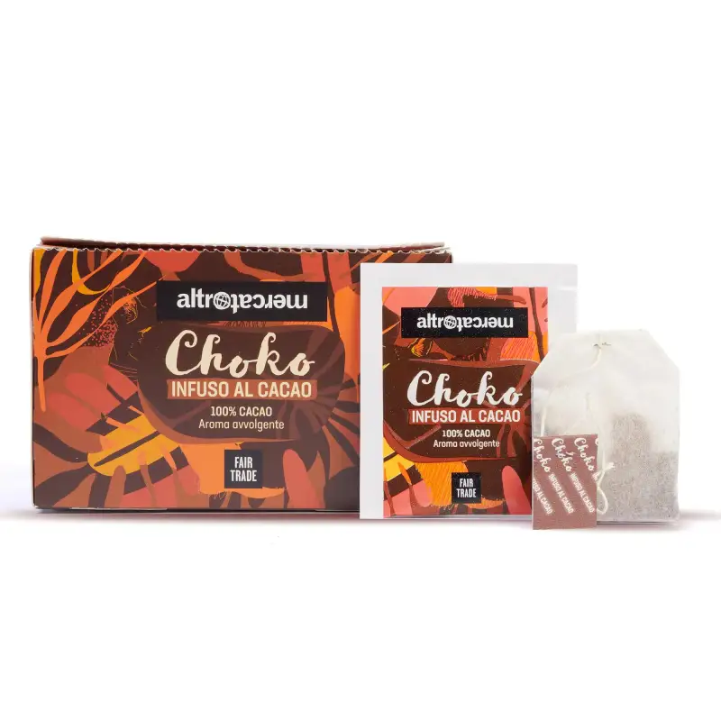 Altromercato 100% Infuzie de Cacao 20 plicuri Bax 10 buc.